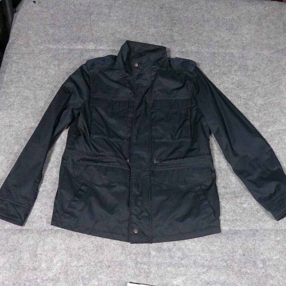 Lucky Brand Type L-54C Field Jacket Men Medium Navy Blue Military M65 Style Coat - Picture 12 of 12